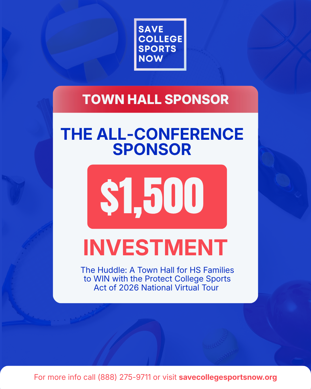 The All-Conference Sponsor Package